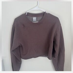 TNA Cozy Crop Crewneck Sweatshirt Pullover Aritzia Small